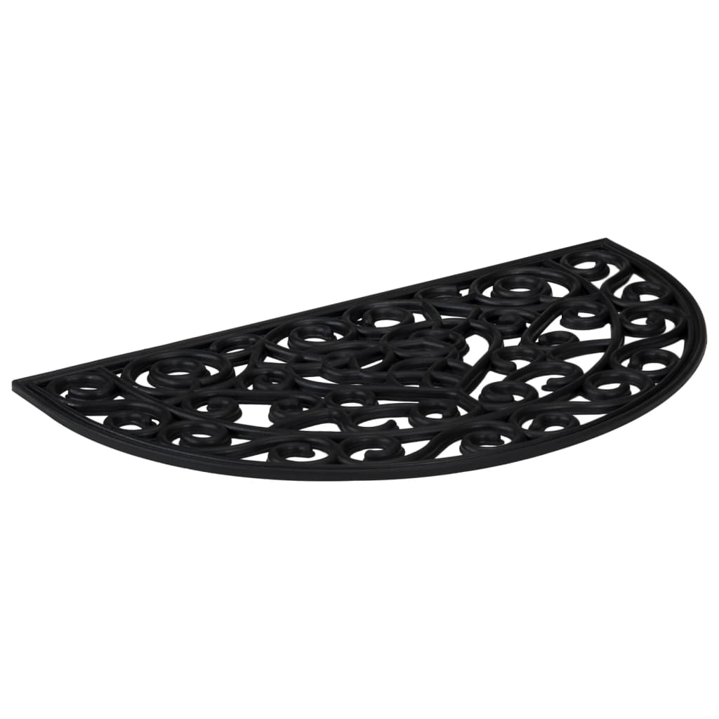 Door Mat Half Round 45X75 Cm Rubber